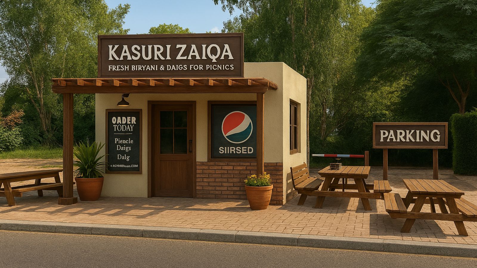 Kasuri Zaiqa Picnic Point Concept